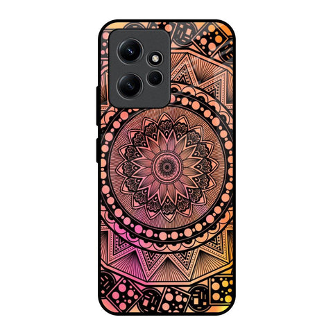 Floral Mandala Glossy Case for Redmi Note 12