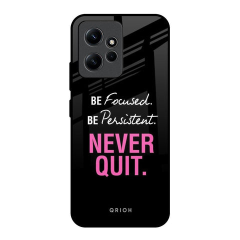 Be Focused Glossy Case for Redmi Note 12