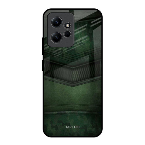 Green Leather Glossy Case for Redmi Note 12
