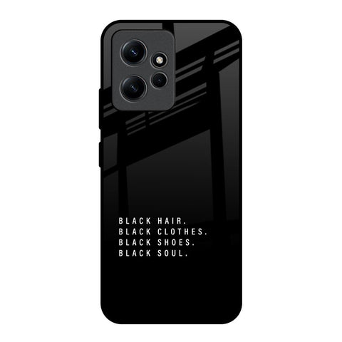Black Soul Glossy Case for Redmi Note 12