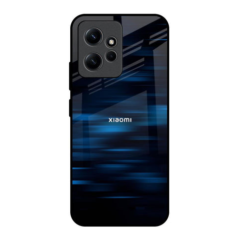 Blue Rough Abstract Glossy Case for Redmi Note 12