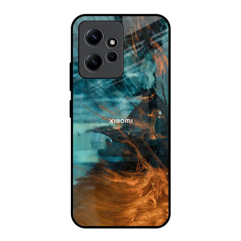 Golden Splash Glossy Case for Redmi Note 12