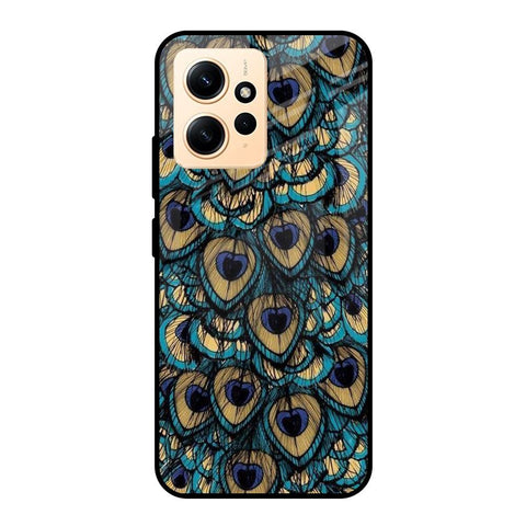 Peacock Feathers Glossy case for Redmi Note 12