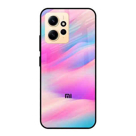 Colorful Waves Glossy case for Redmi Note 12