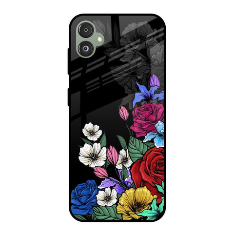 Rose Flower Bunch Art Glossy Case for Samsung Galaxy F14 5G