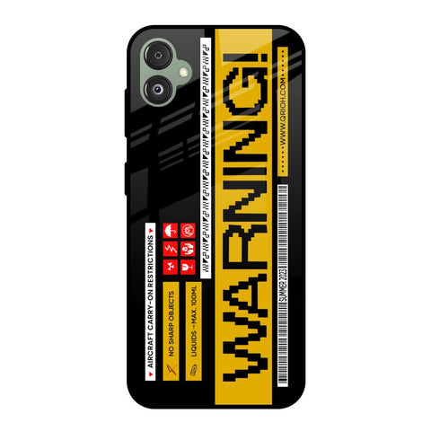 Aircraft Warning Glossy Case for Samsung Galaxy F14 5G
