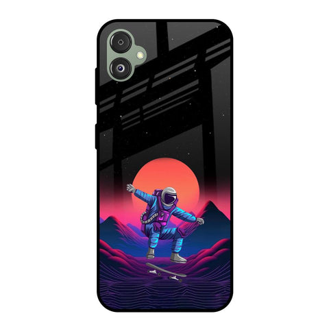 Retro Astronaut Glossy Case for Samsung Galaxy F14 5G