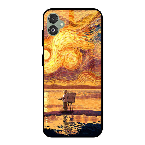 Sunset Vincent Glossy Case for Samsung Galaxy F14 5G