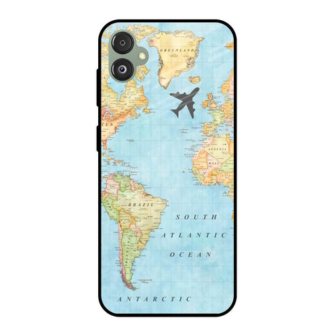 Travel Map Glossy Case for Samsung Galaxy F14 5G