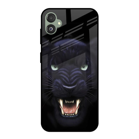 Angry Black Leopard Glossy Case for Samsung Galaxy F14 5G