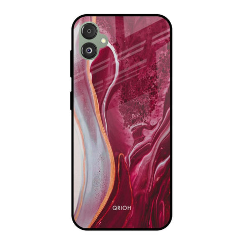 Crimson Ruby Glossy Case for Samsung Galaxy F14 5G