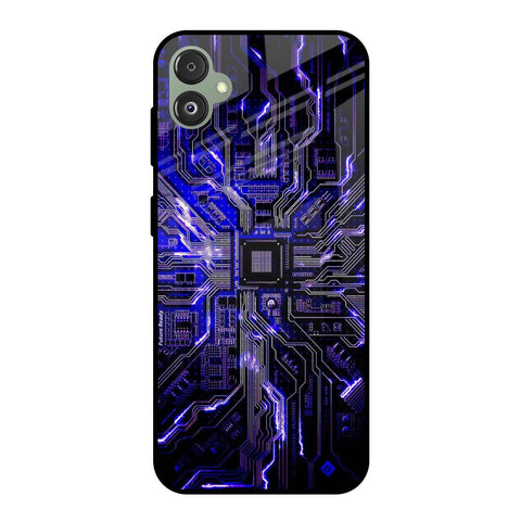 Techno Color Pattern Glossy Case For Samsung Galaxy F14 5G
