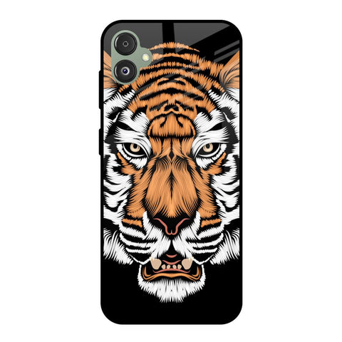 Angry Tiger Glossy Case For Samsung Galaxy F14 5G