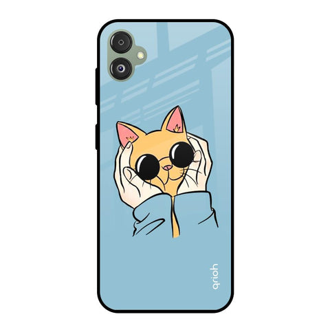 Adorable Cute Kitty Glossy Case For Samsung Galaxy F14 5G