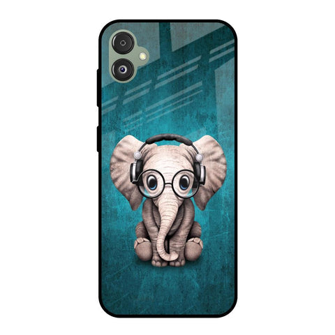Adorable Baby Elephant Glossy Case For Samsung Galaxy F14 5G