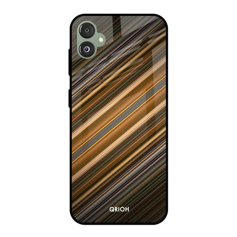 Diagonal Slash Pattern Glossy Case for Samsung Galaxy F14 5G