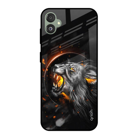 Aggressive Lion Glossy Case for Samsung Galaxy F14 5G