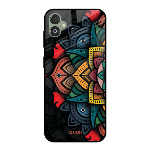 Retro Gorgeous Flower Glossy Case for Samsung Galaxy F14 5G