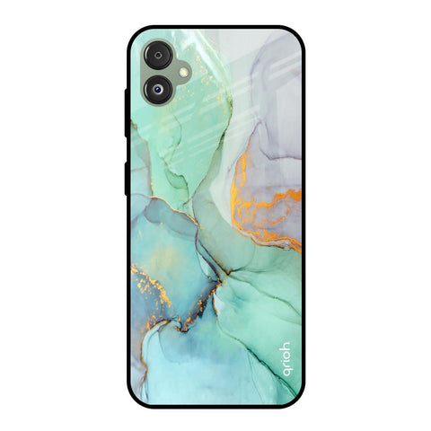 Green Marble Glossy case for Samsung Galaxy F14 5G