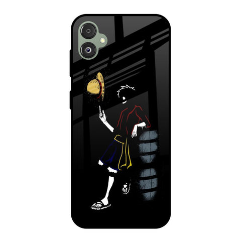 Luffy Line Art Glossy Case for Samsung Galaxy F14 5G