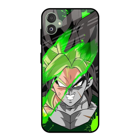 Anime Green Splash Glossy Case for Samsung Galaxy F14 5G