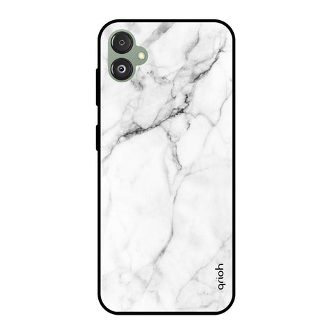 Modern White Marble Glossy case for Samsung Galaxy F14 5G