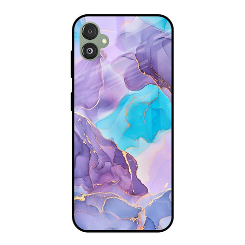 Alcohol ink Marble Glossy Case for Samsung Galaxy F14 5G