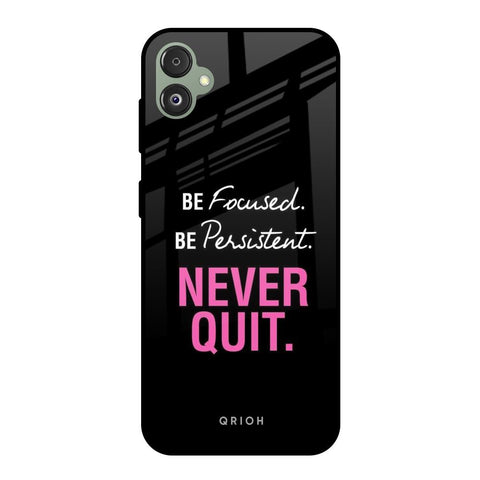 Be Focused Glossy case for Samsung Galaxy F14 5G