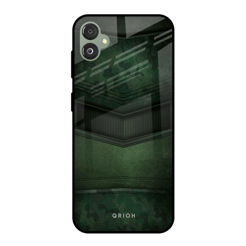 Green Leather Glossy Case for Samsung Galaxy F14 5G