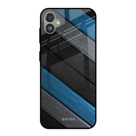 Multicolor Wooden Effect Glossy Case for Samsung Galaxy F14 5G