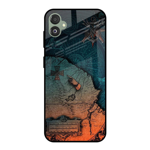 Geographical Map Glossy Case for Samsung Galaxy F14 5G