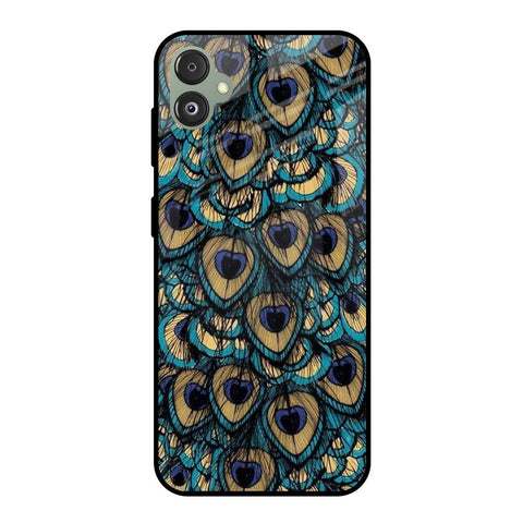 Peacock Feathers Glossy case for Samsung Galaxy F14 5G