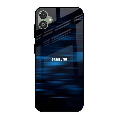 Blue Rough Abstract Glossy Case for Samsung Galaxy F14 5G