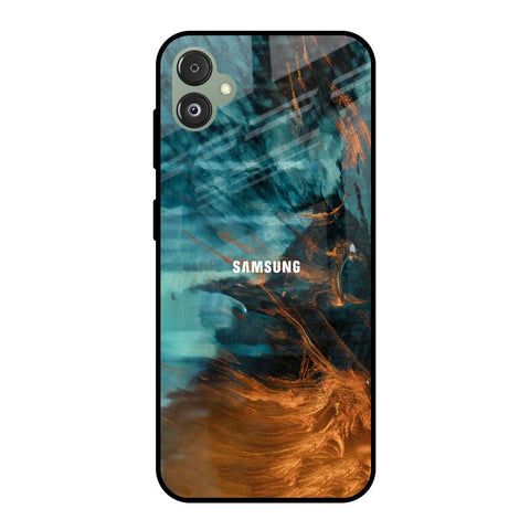 Golden Splash Glossy Case for Samsung Galaxy F14 5G