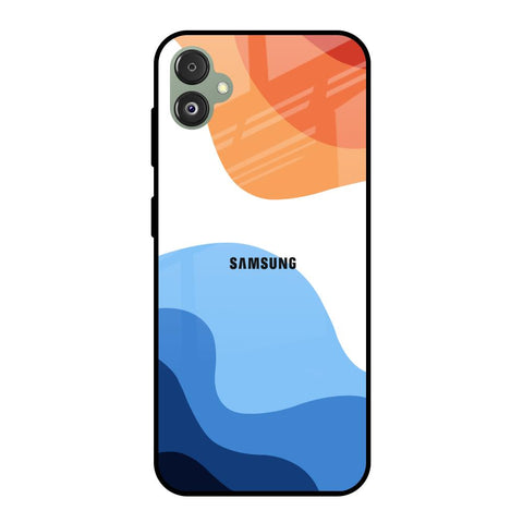 Wavy Color Pattern Glossy Case for Samsung Galaxy F14 5G