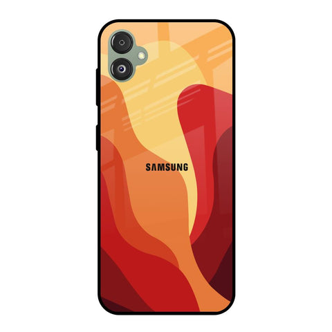 Magma Color Pattern Glossy Case for Samsung Galaxy F14 5G