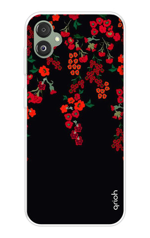 Floral Deco Soft Cover For Samsung Galaxy F14 5G
