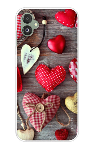 Valentine Hearts Soft Cover for Samsung Galaxy F14 5G