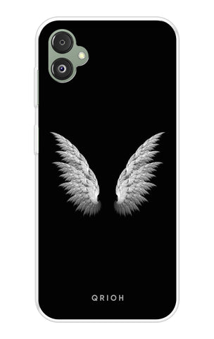 White Angel Wings Soft Cover for Samsung Galaxy F14 5G