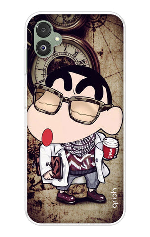Nerdy Shinchan Soft Cover for Samsung Galaxy F14 5G