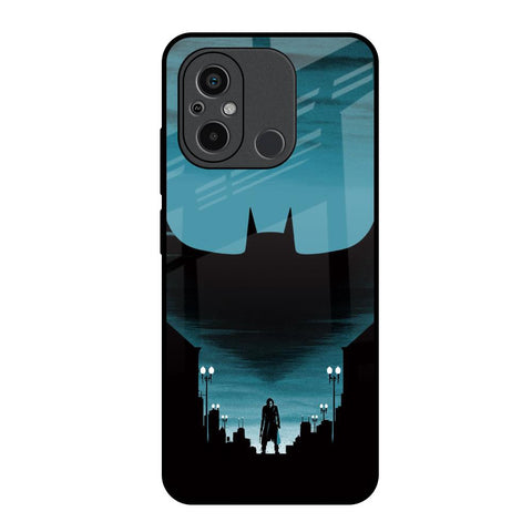Cyan Bat Glossy Case for Redmi 12C