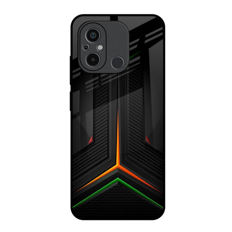 Modern Ultra Chevron Glossy Case for Redmi 12C