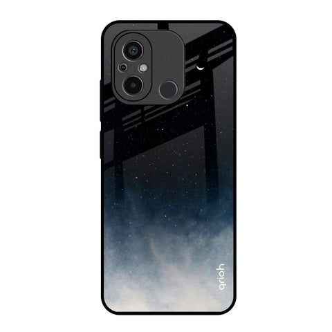 Black Aura Glossy Case for Redmi 12C