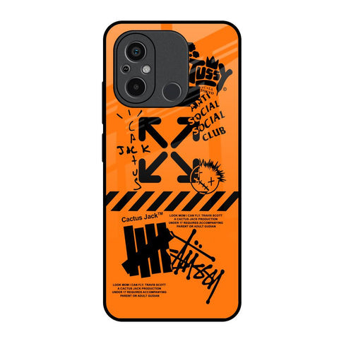 Anti Social Club Glossy Case for Redmi 12C