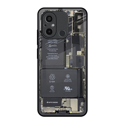 Skeleton Inside Glossy Case for Redmi 12C