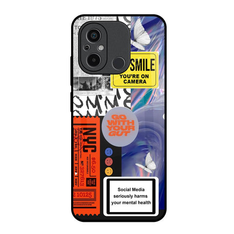 Smile for Camera Glossy Case for Redmi 12C