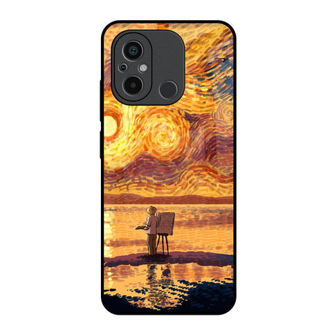 Sunset Vincent Glossy Case for Redmi 12C