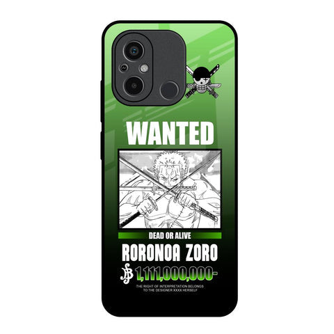 Zoro Wanted Glossy Case for Redmi 12C