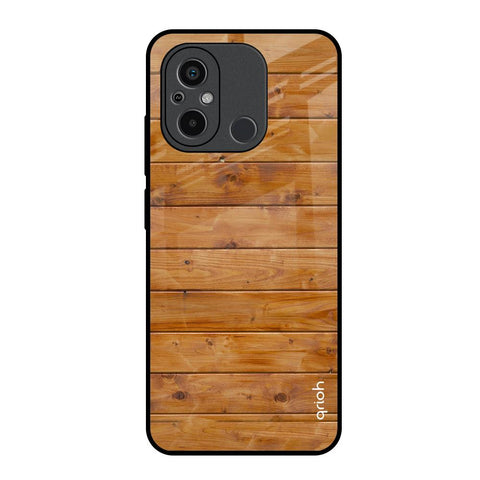 Timberwood Glossy Case for Redmi 12C