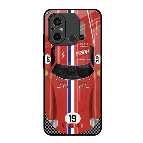 Racing Vintage Glossy Case for Redmi 12C